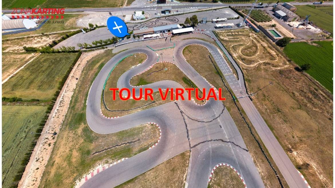 Tour virtual karting Juneda